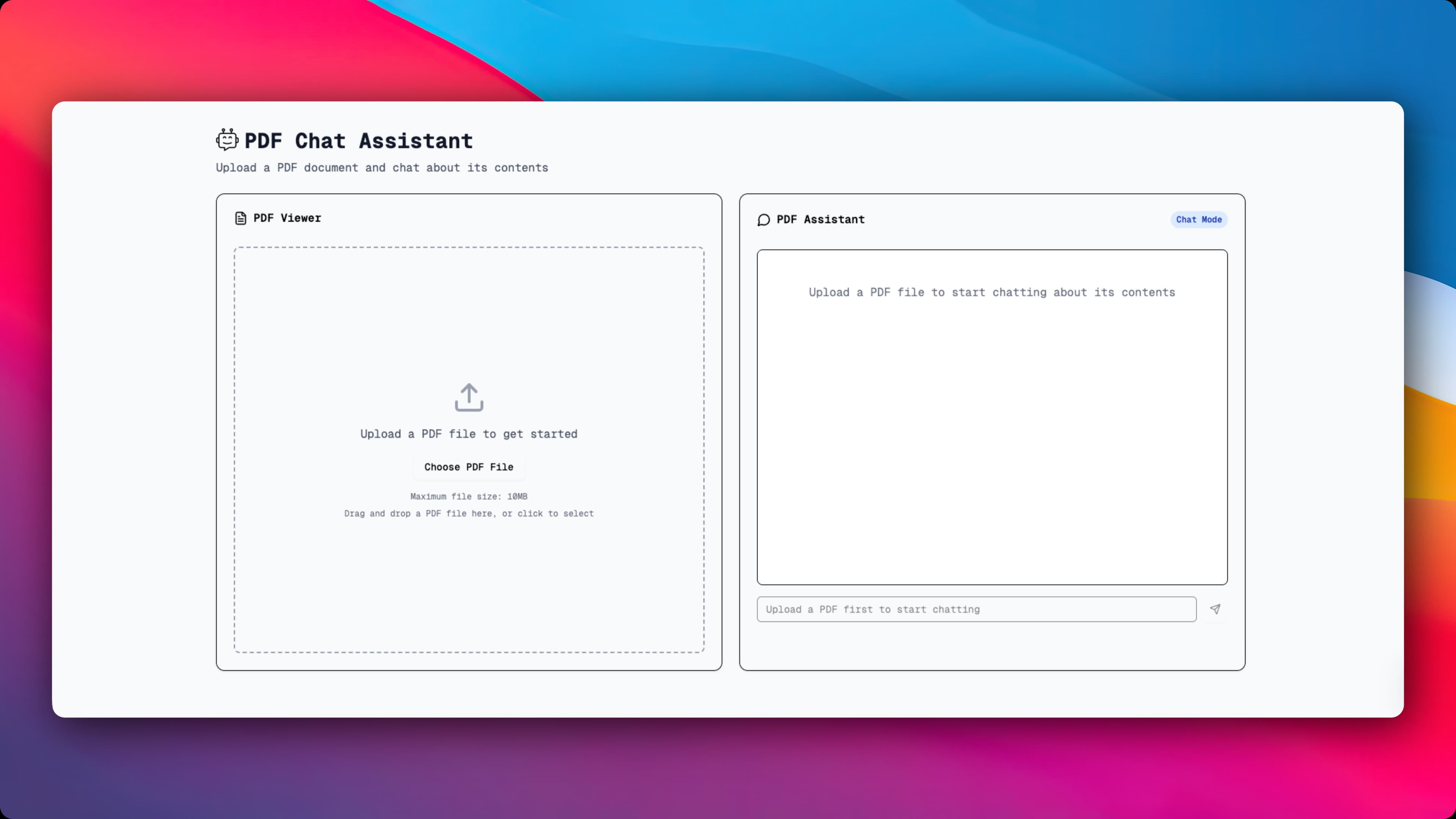 PDF Chat Assistant